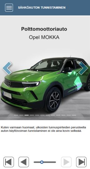 Vihreä opel mokka auto